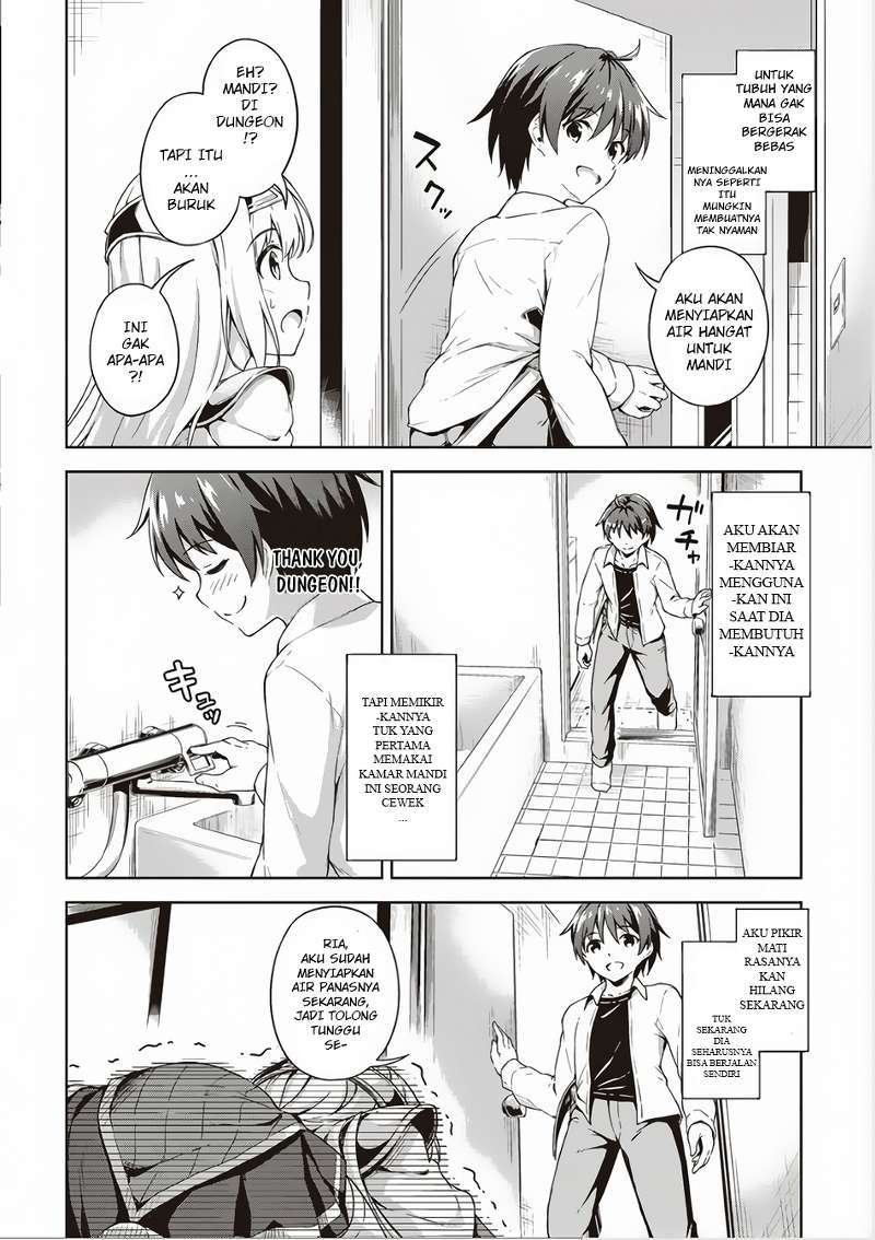 Boku no Heya ga Dungeon no Kyuukeijo ni Natteshimatta Ken Chapter 02 Bahasa Indonesia